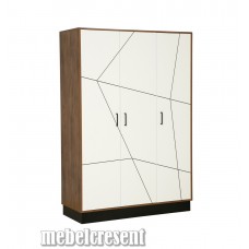 Шкаф комбинированный «Гамма 54.12» Таксония - Белый