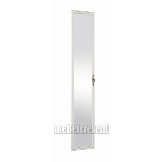 Дверь с зеркалом «Габриэлла» Профиль Аруша / Венге - патина Латунь