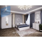 Модульный спальный гарнитур «Белая спальня»