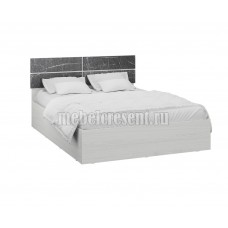 Кровать 1400 с подъёмным механизмом «Теана» Ясень Анкор светлый - Мрамор дарк 