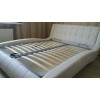 Кровать 1800 из экокожи «Шарлотта» Белый