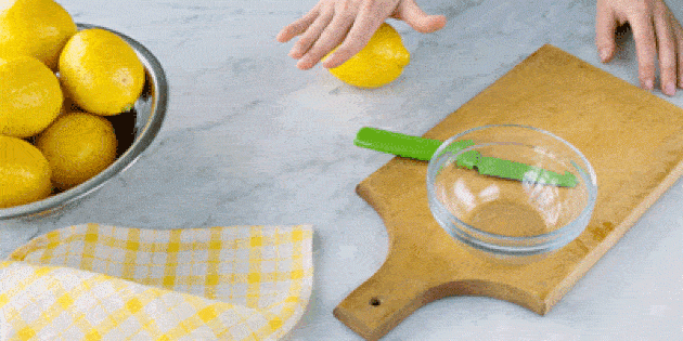 Как выдавить сок лимона